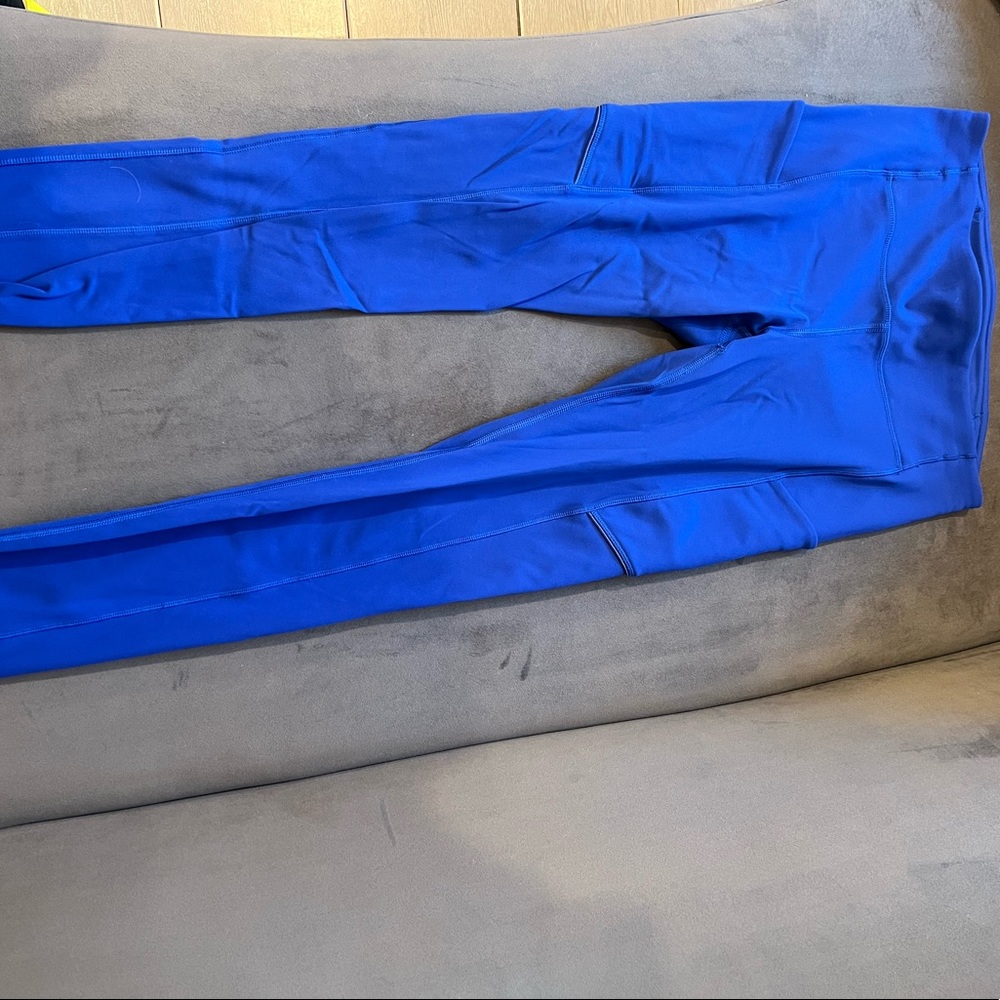 NWT Lululemon Fast Free Tight 25" Blue Size 4